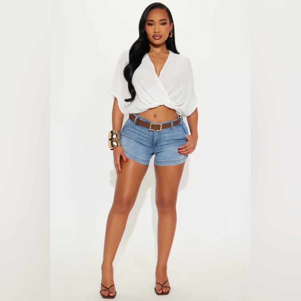 Fashion Nova Elegant White top